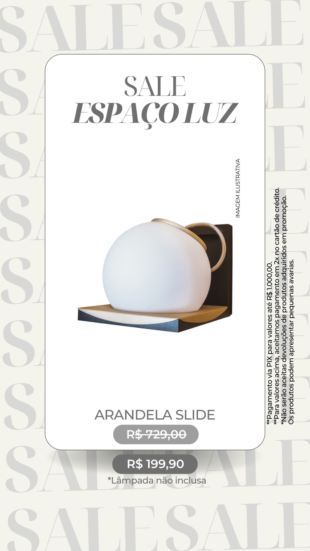 Arandela Slide 