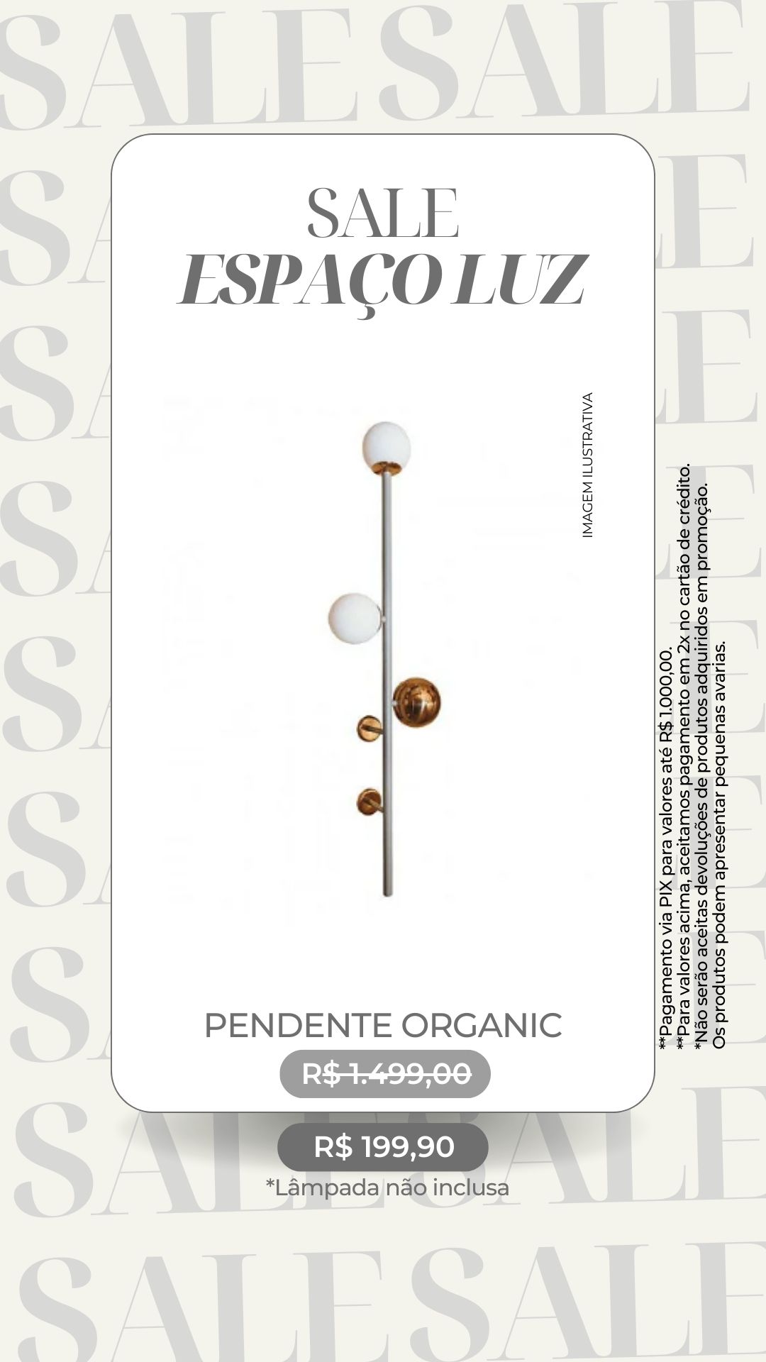 Pendente Organic 