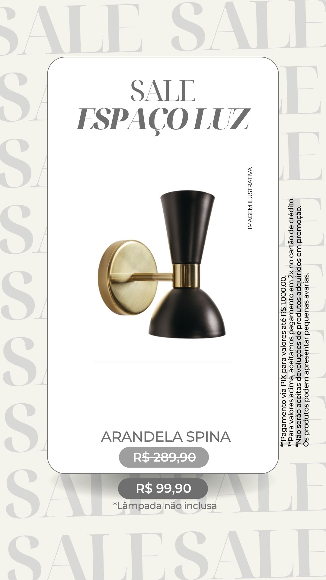 Arandela Spina 