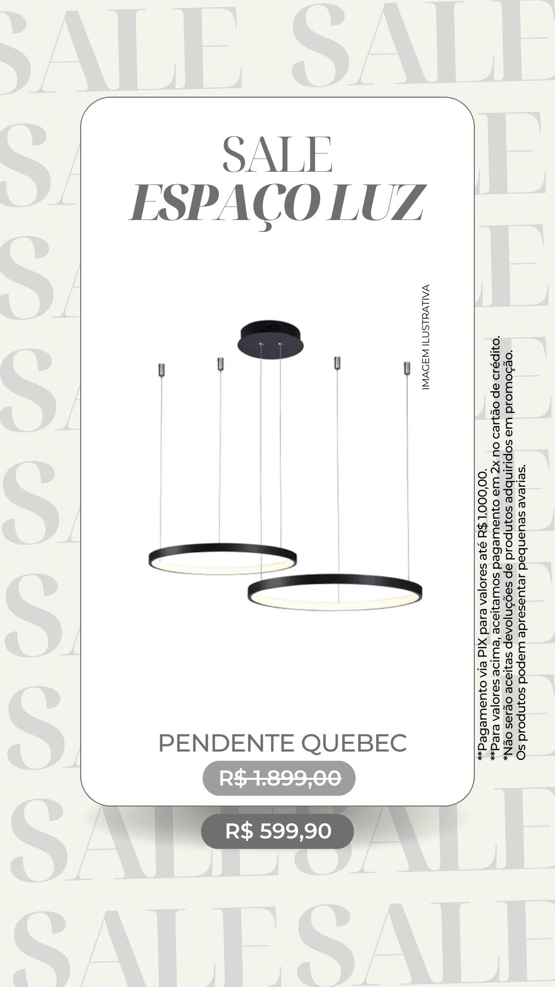 Pendente Quebec