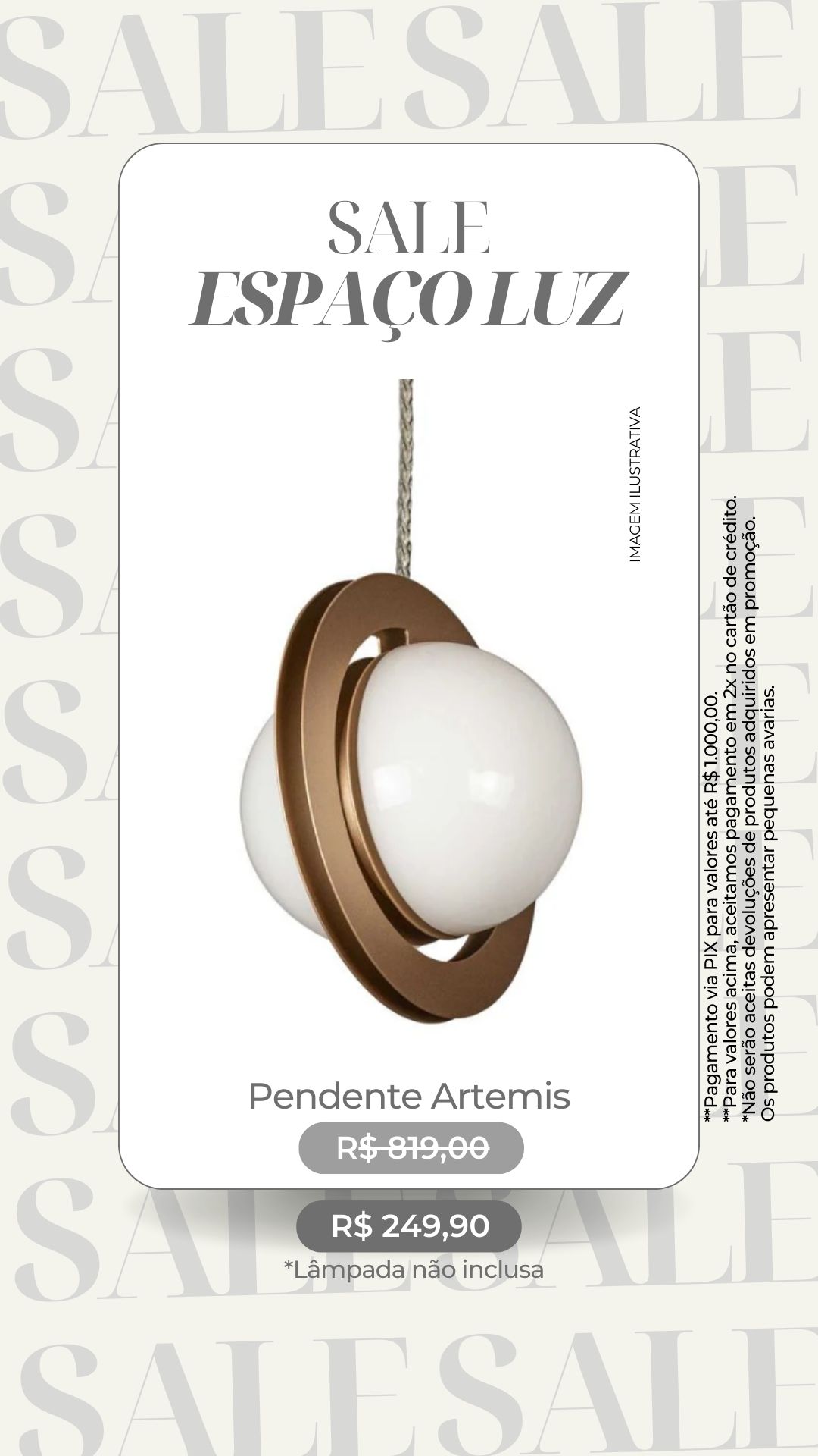 Pendente Artemis 