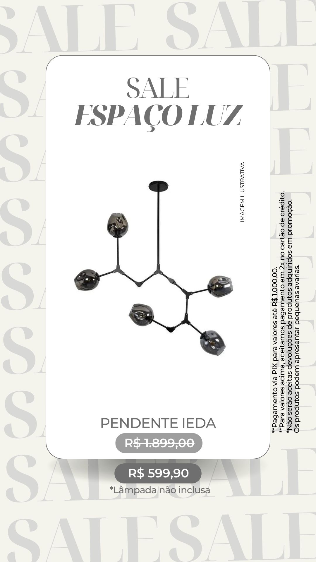 Pendente Ieda 