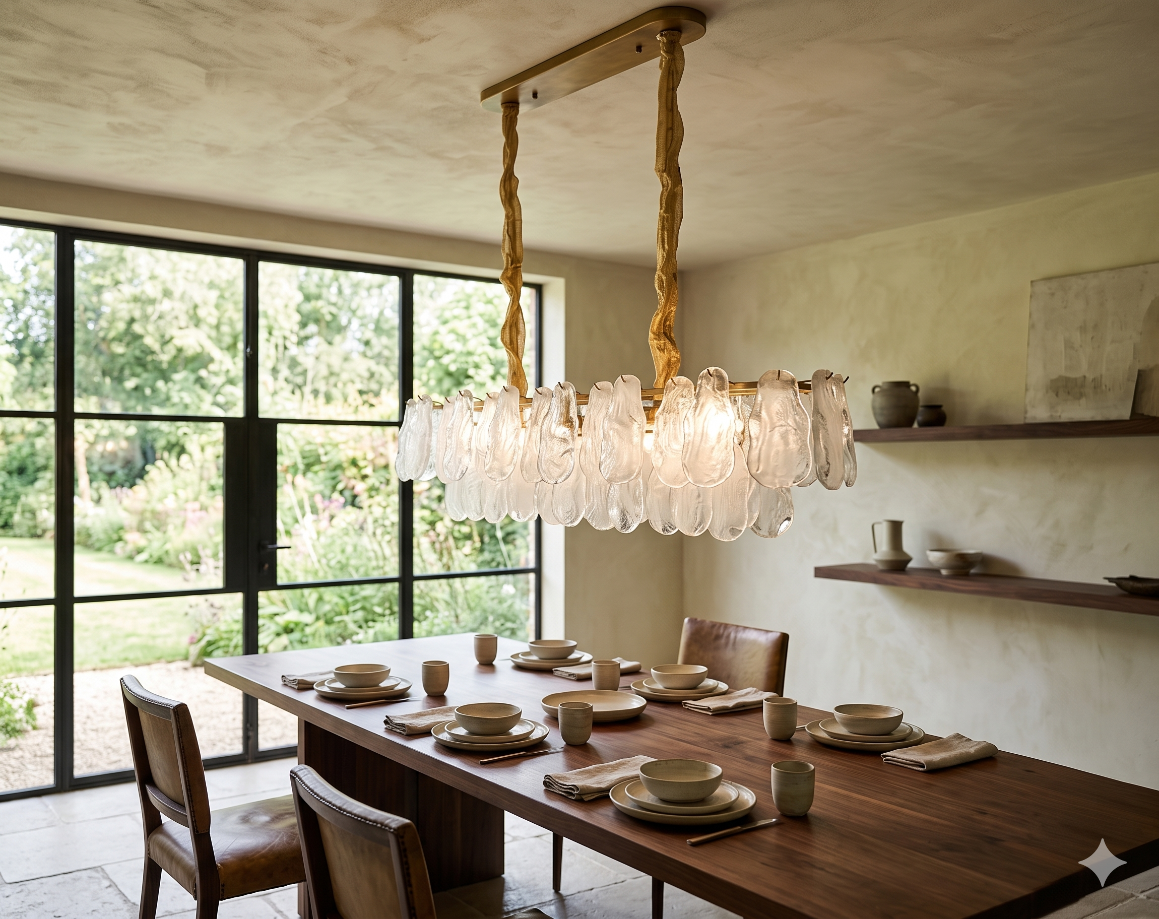 Pendente Retangular 95cm.