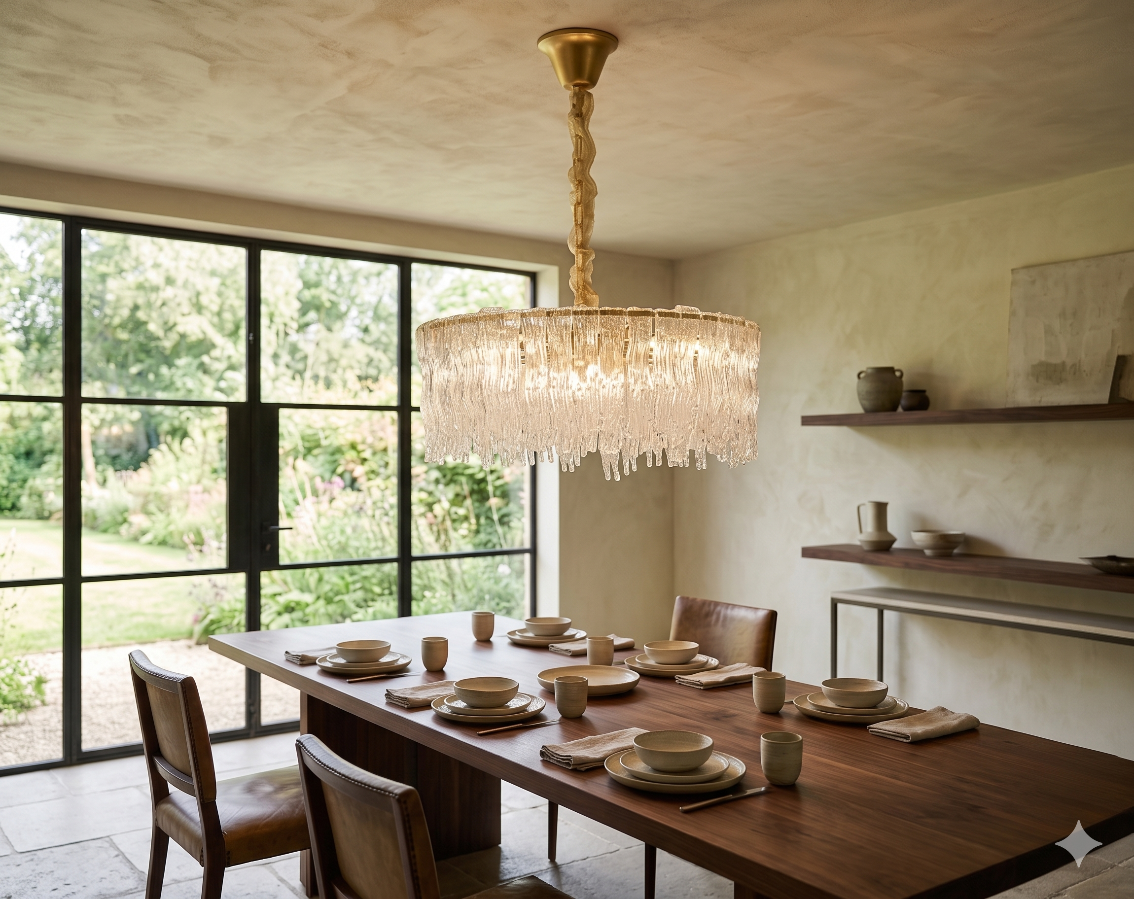 Pendente Dourado 80cm.